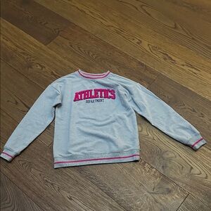 Ideology Gray and Pink Sweatshirt